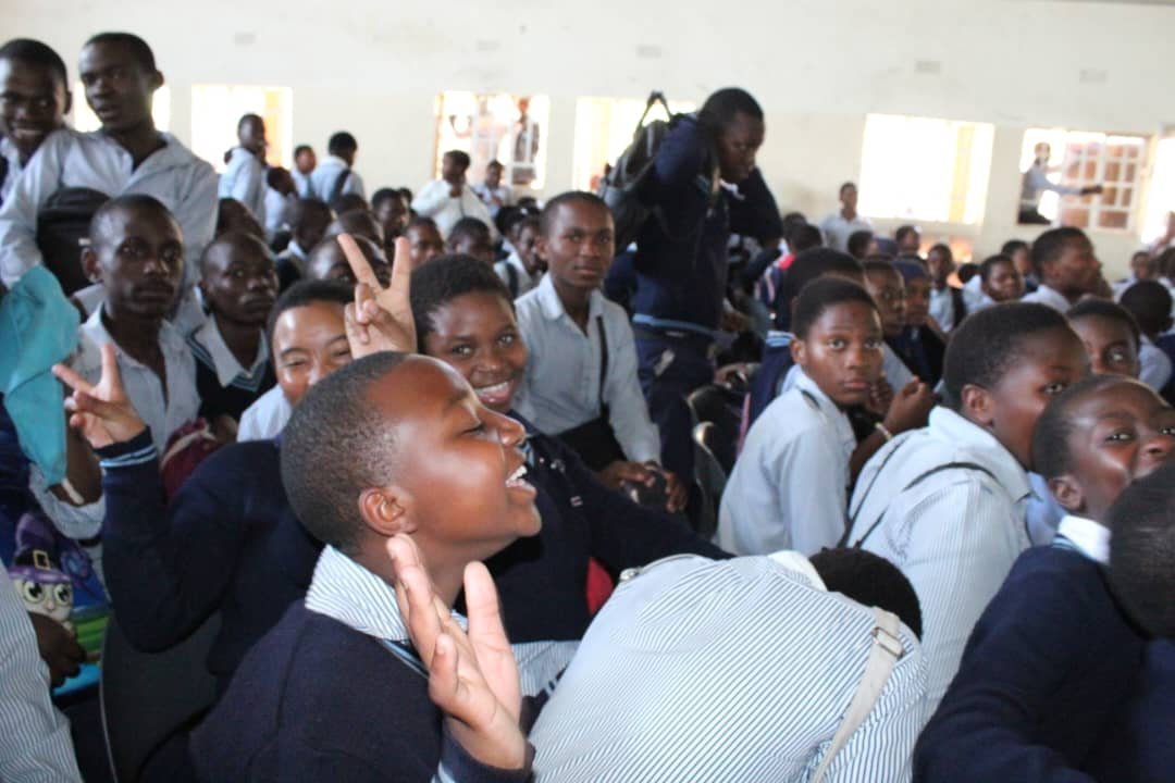Students in the Multipurpose Hall